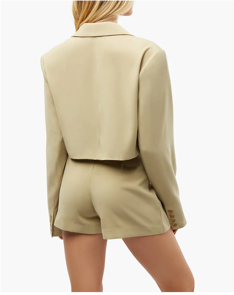 Faux Wrap Mini Skort