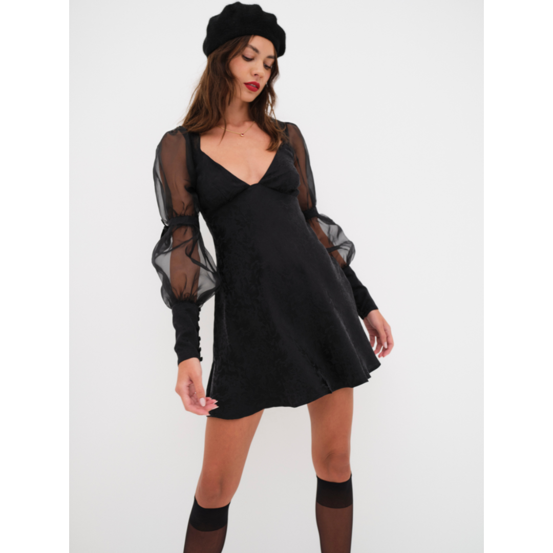 Gabrielle Puff Sleeve Mini
