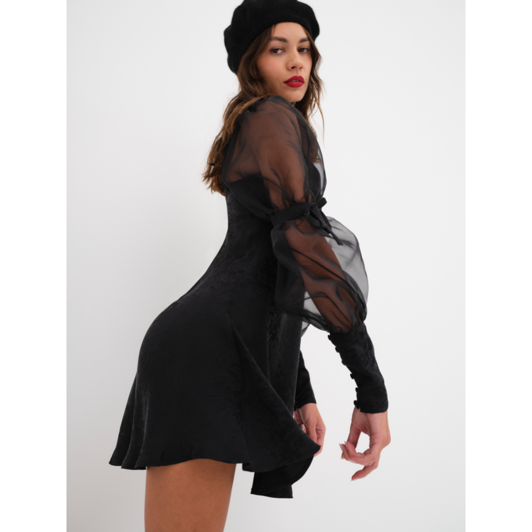 Gabrielle Puff Sleeve Mini