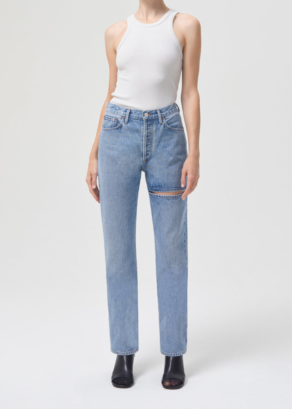 Lana Mid Rise Vintage Straight