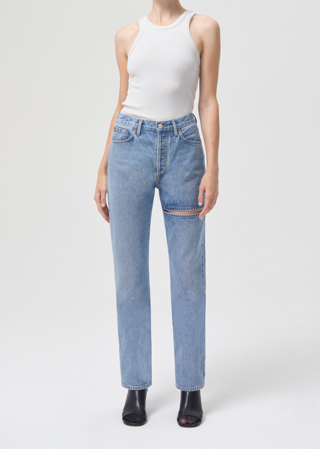 Lana Mid Rise Vintage Straight