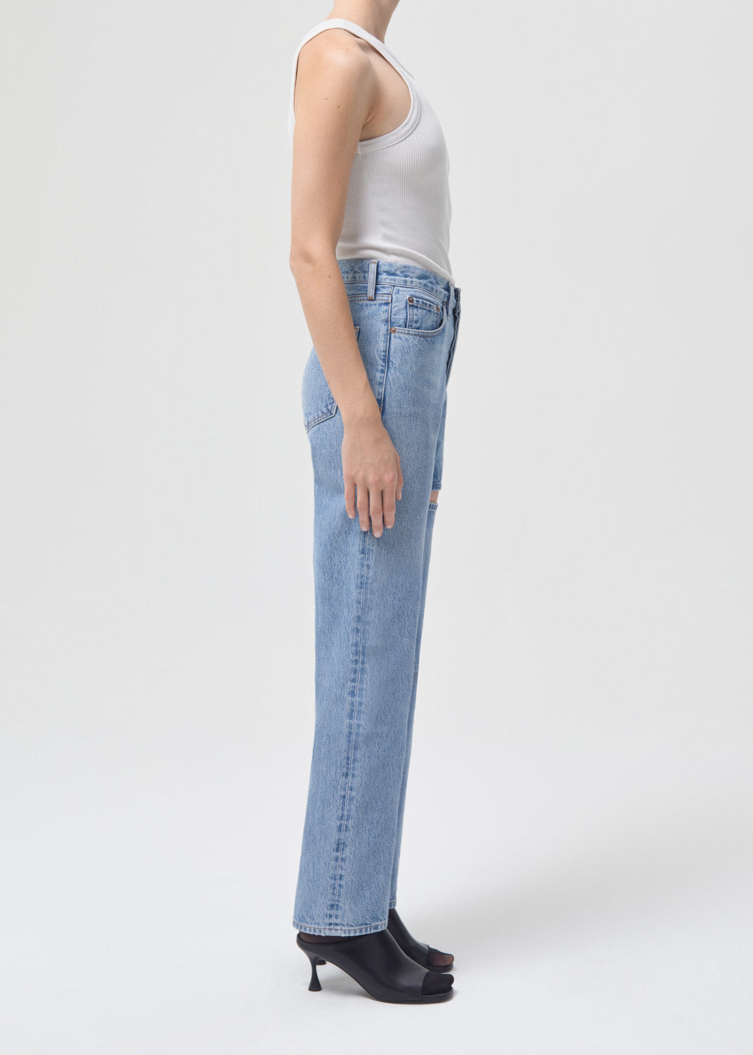 Lana Mid Rise Vintage Straight