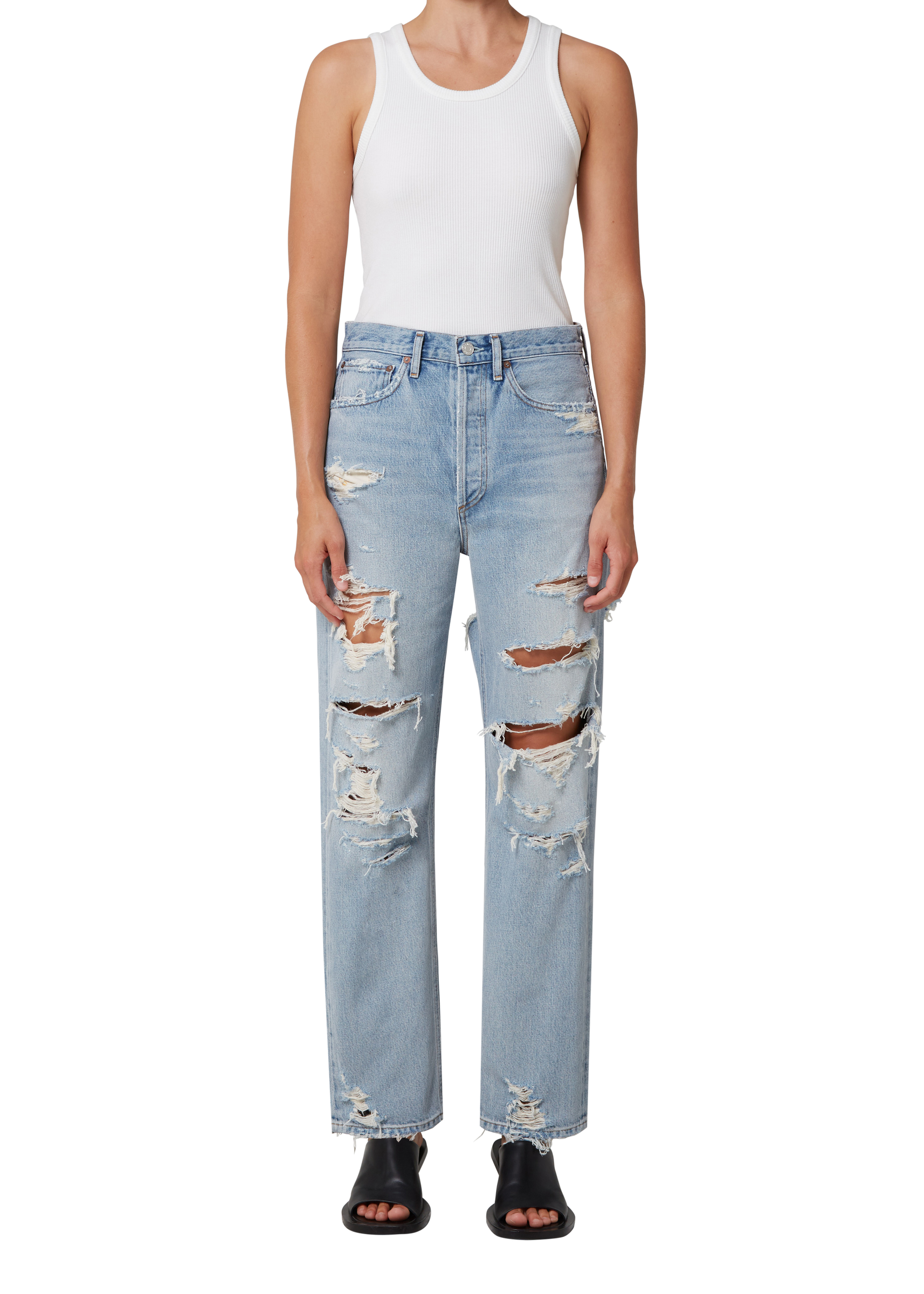 90's Mid Rise Loose Fit