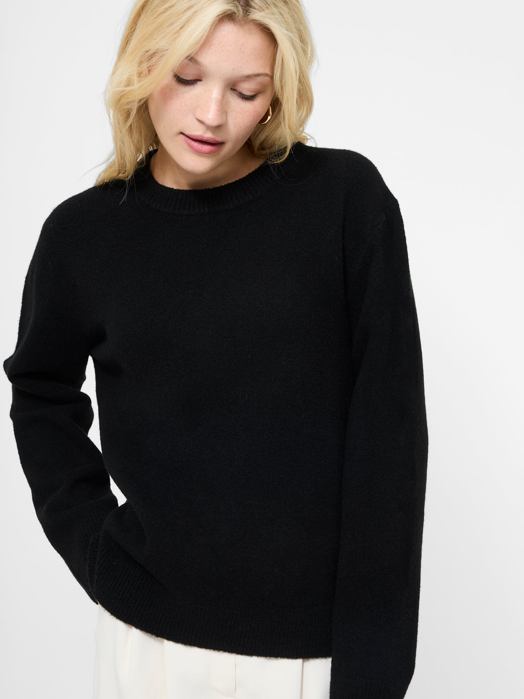 Emilia Knit Boyfriend Pullover