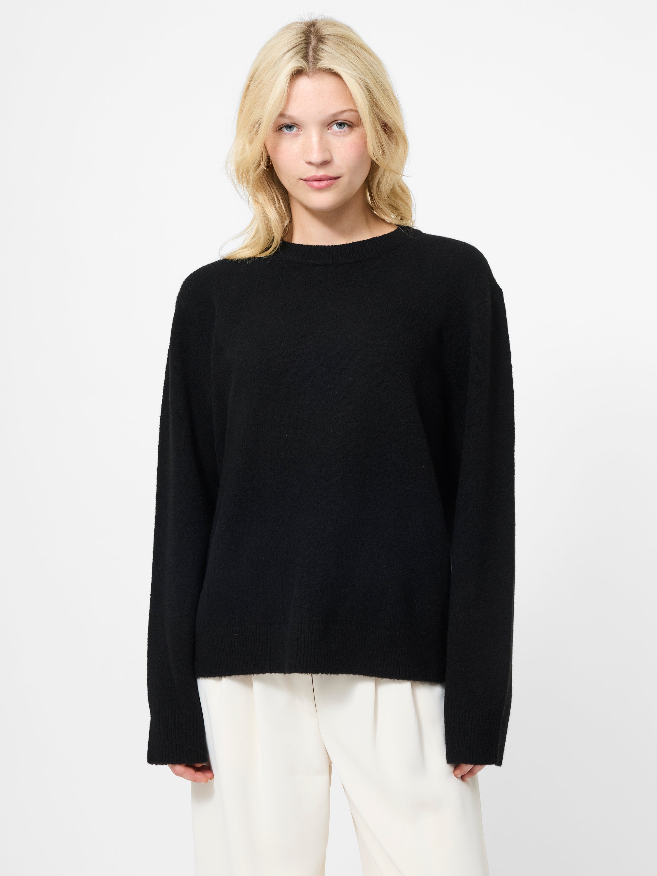 Emilia Knit Boyfriend Pullover