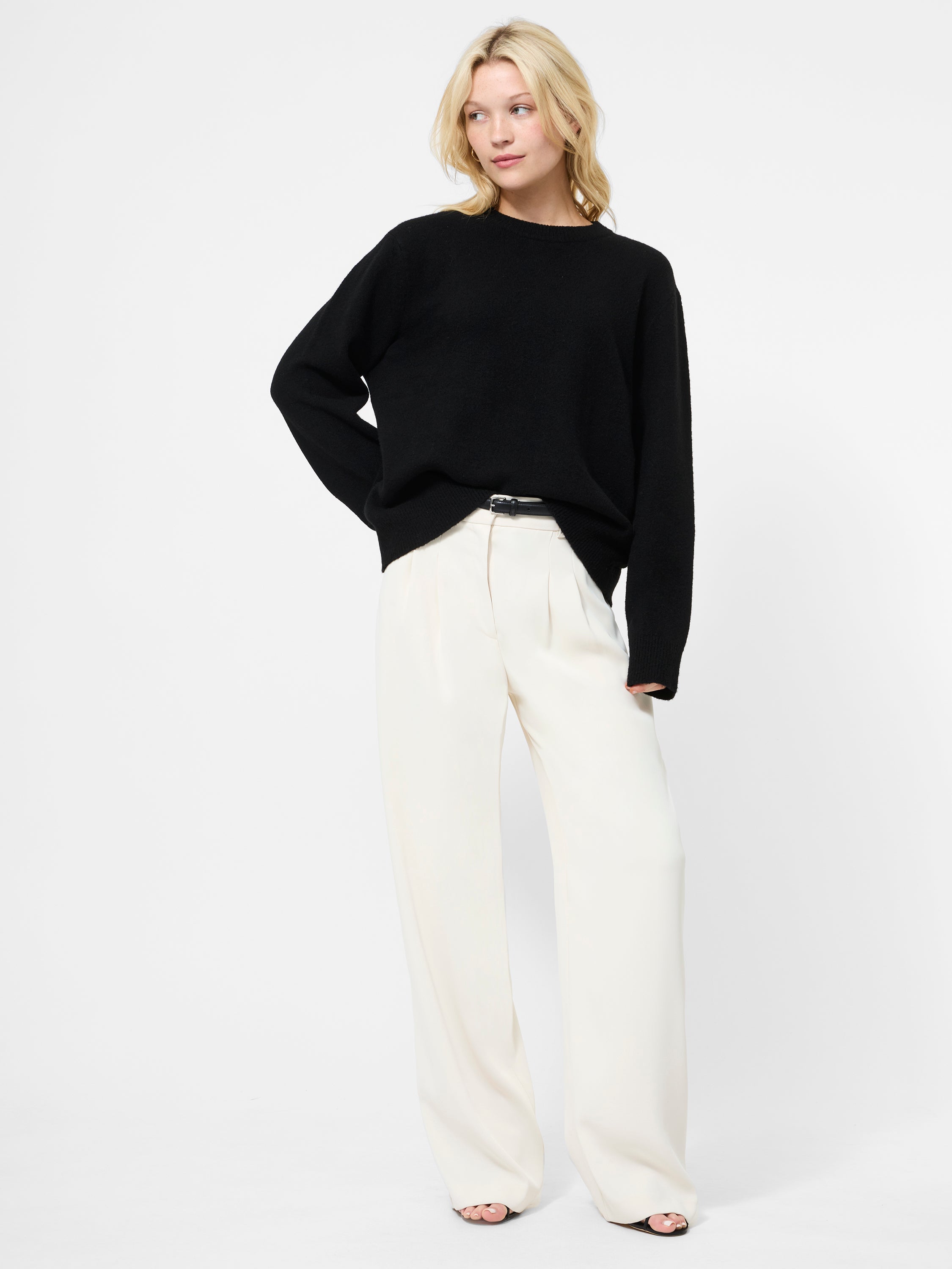 Emilia Knit Boyfriend Pullover