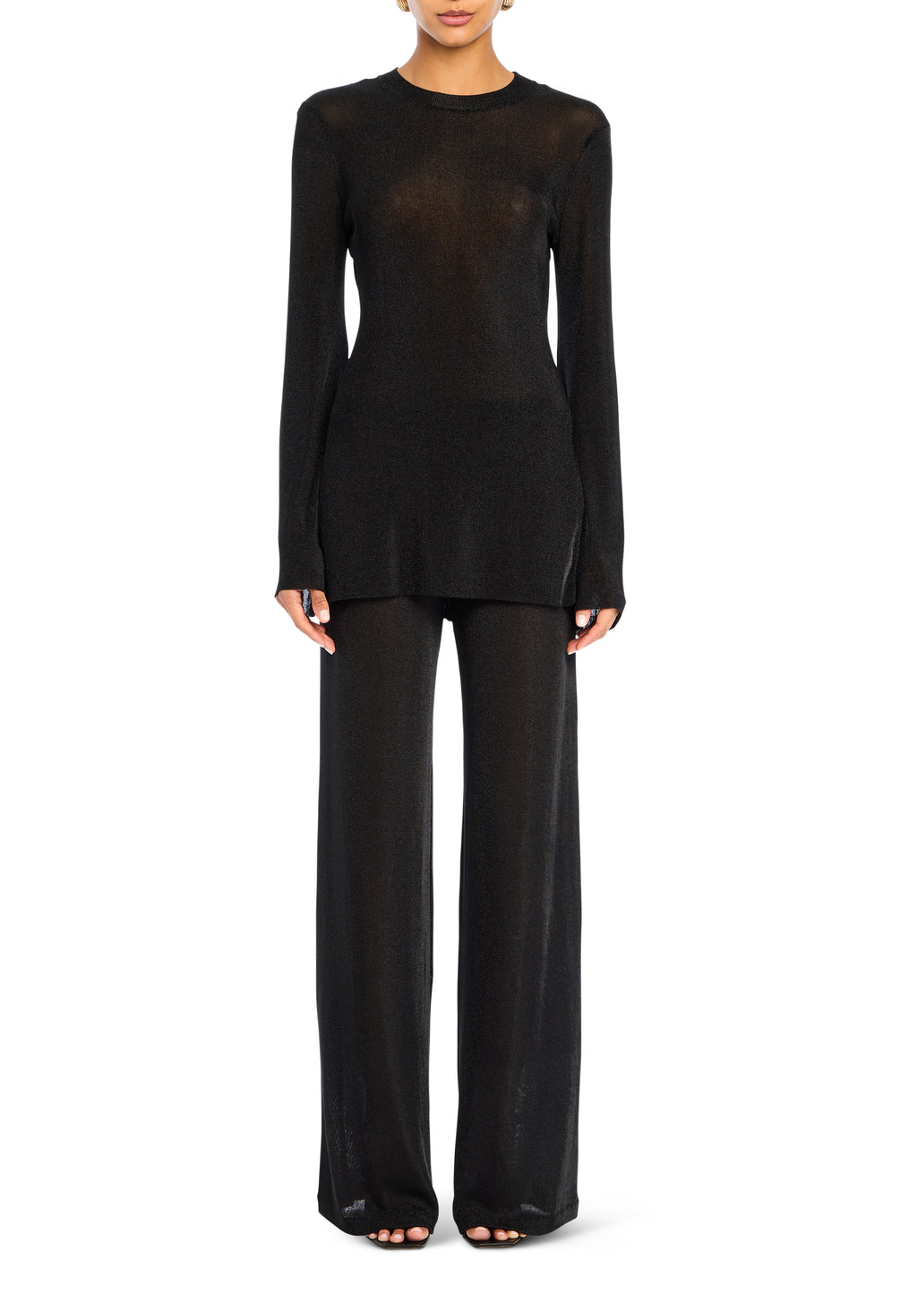 Sheldon Metallic Knit Pant