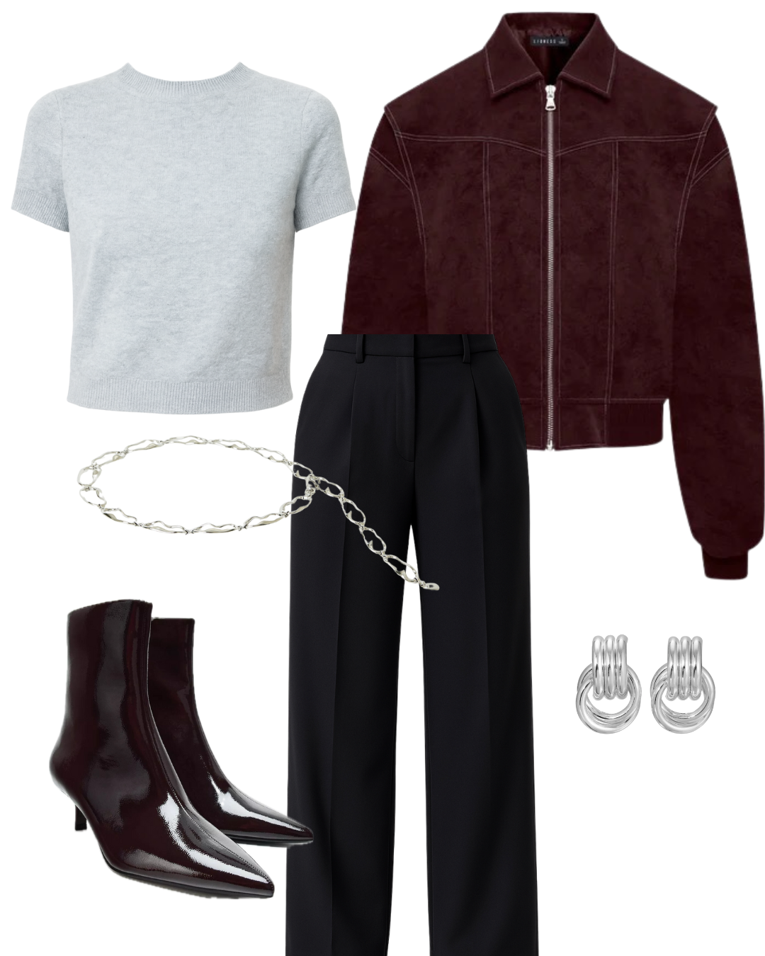 Vhari Knit Mockneck Short Sleeve Top